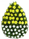 Coroana crizanteme simetrica