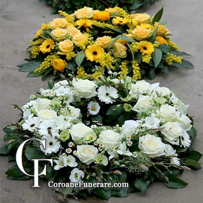 Oferte preturi mici coroane flori funerare